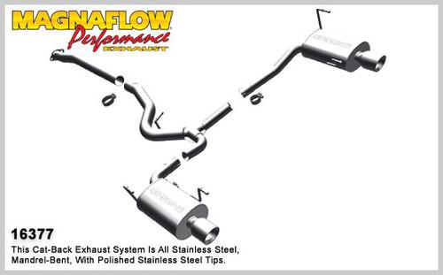 Magnaflow 16377 subaru legacy stainless cat-back system performance exhaust