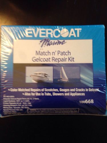Evercoat marine match n&#039; patch gelcoat repair kit 100668