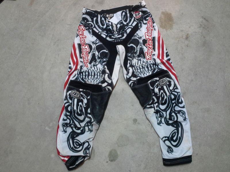 Troy lee designs tld medusa pants jersey gear motocross 34 large