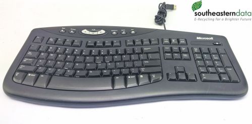 Microsoft comfort curve keyboard 2000 v1.0 usb wired standard 1047 ku-0459 black