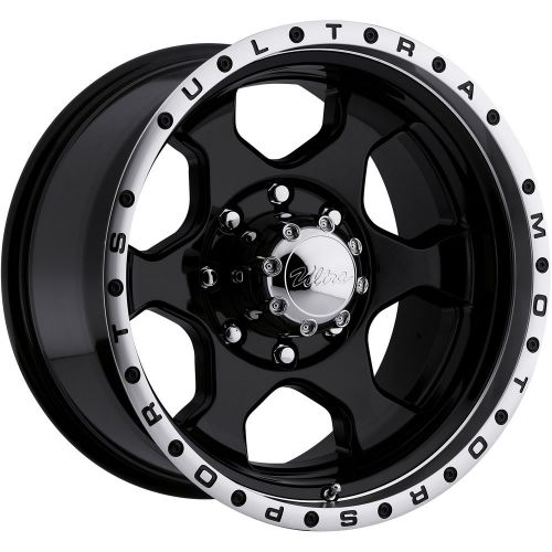 16x8 black ultra rogue 175 8x6.5 +10 rims general grabber at2 245/75/16