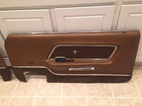 1969 1970 mustang deluxe door panels