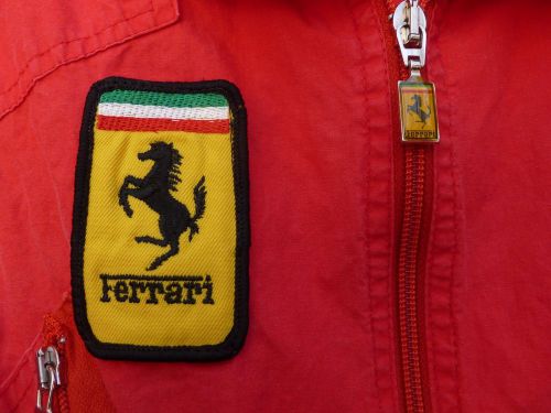 Vintage 1979 licensed original ferrari racing suit italstyle euc