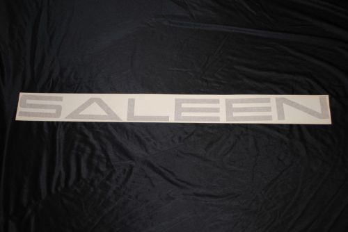 Saleen mustang windshield banner 99-04 gold