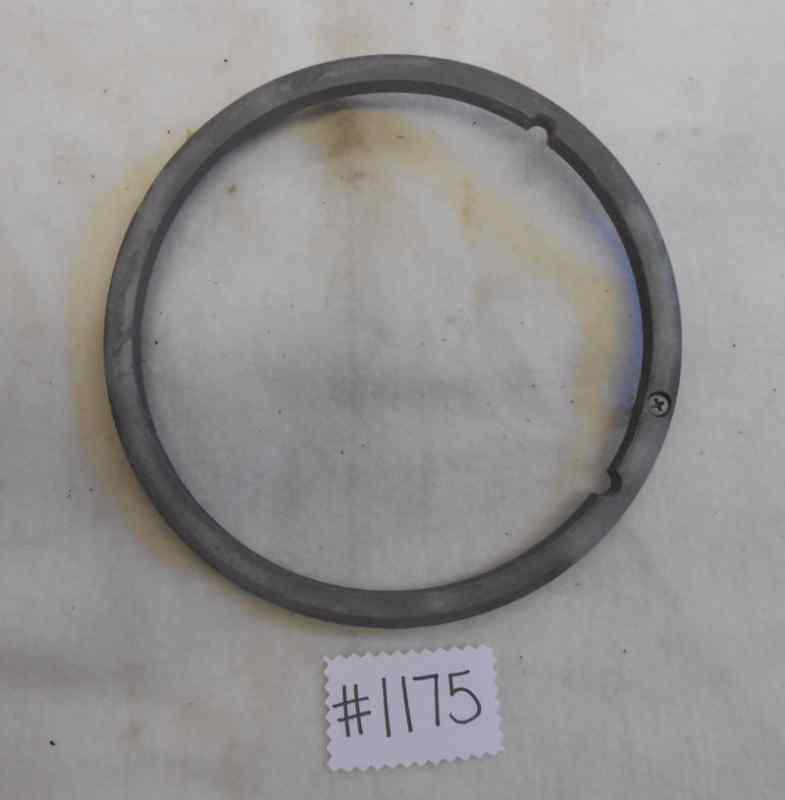 71-72 mustang headlight extension trim ring - rh passenger side - used