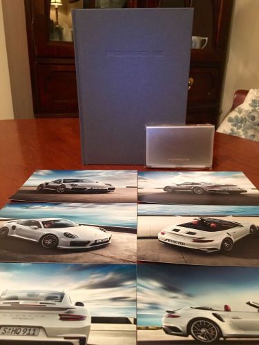 New ! / porsche notebook, porsche business card holder, stock photographs