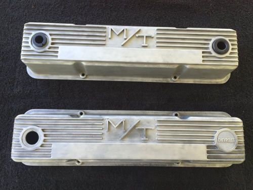 Vintage mickey thompson m/t small block chevy valve covers rat rod hot rod day 2