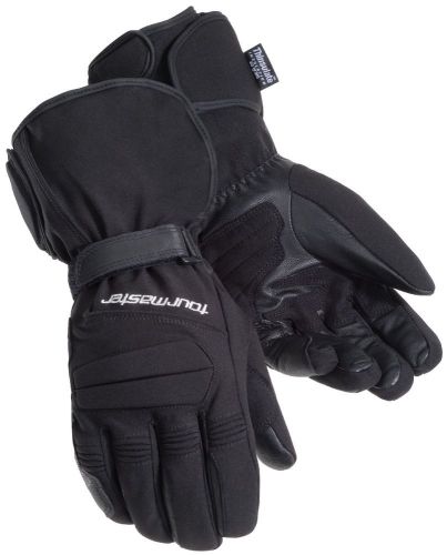 Tourmaster synergy 2.0 12-volt large heated motorcycle textile gloves lrg lg