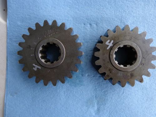 Quick change gears set 25 - dirt late model sprint car imp imca #4