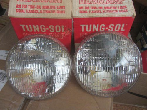 Nos 1970 plymouth cuda 6012 tung-sol headlamp factory correct 1970 dated mopar