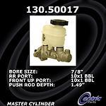 Centric parts 130.50017 new master cylinder