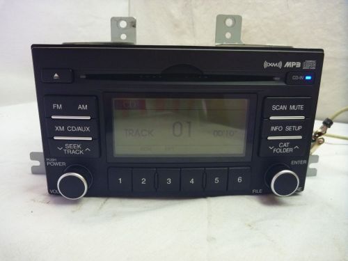 07 08 09 10 11 hyundai accent radio cd mp3 xm ready 96110-1e086ca cp8610