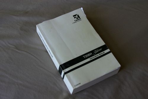 Cessna t206h stationair information manual