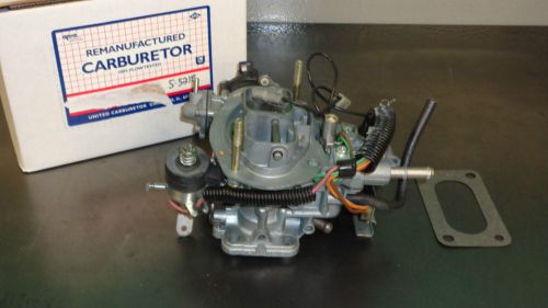 Reman holley 6520 2-barrel carburetor carb 40081-a 1983 dodge omni horizon 1.7l
