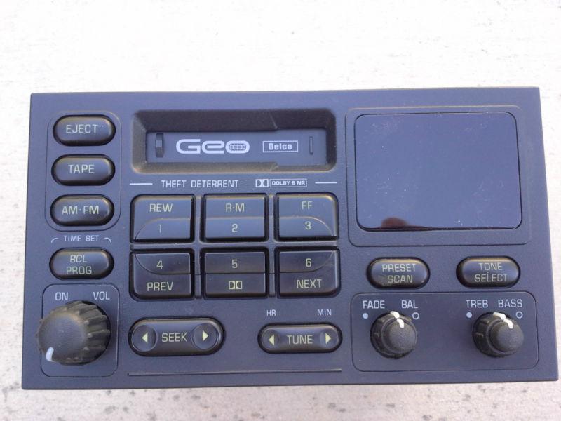 Original delco radio for 1996 geo prizm