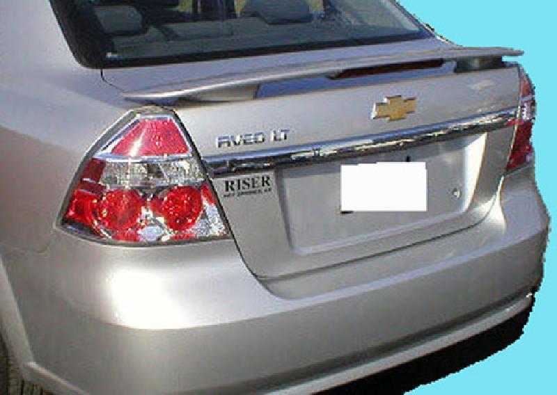 Painted chevrolet aveo factory spoiler 2007-2010