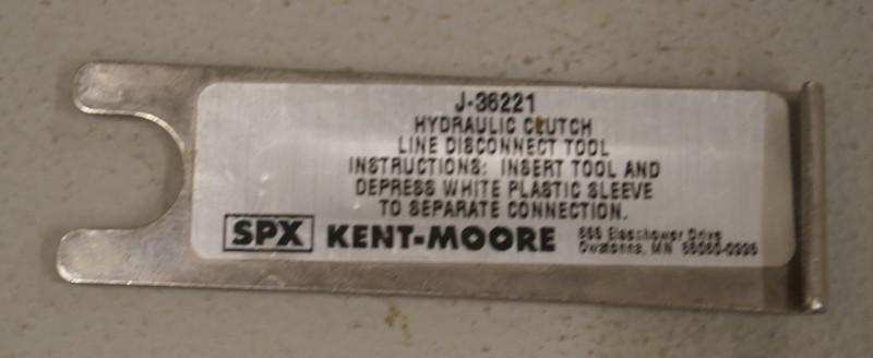 Kent-moore j-36221 hydraulic clutch line separator gm specialty tool  ap-31000
