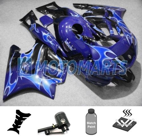 Bundle fairing w/ brake fluid reservoir oil pot for honda cbr600 f3 1995 1996 an