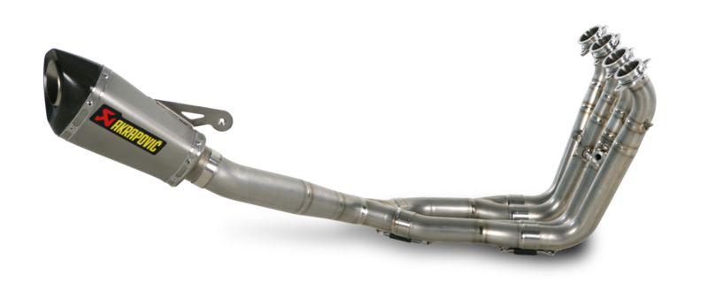 Akrapovic evolution 4:2:1 shorty full exhaust ti/ti/ti/cf for bmw s1000rr 10-13