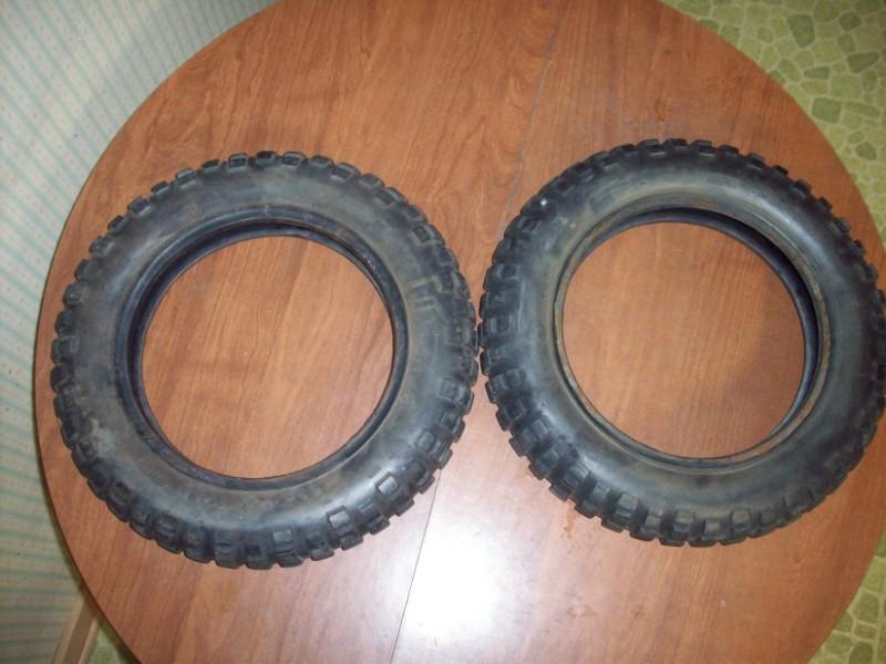 3.25 10 inch vintage minibike tires attex mini bike used but nice