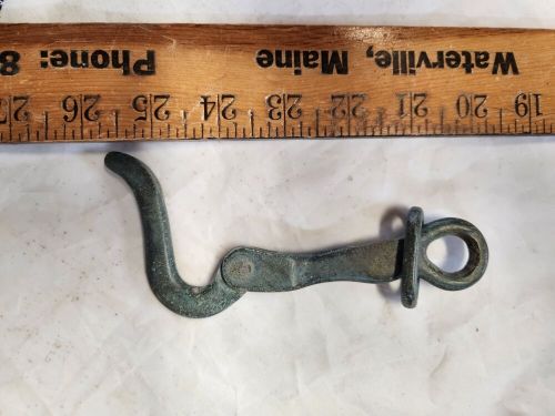 Bronze snatch hooks for sailboat rig (4).