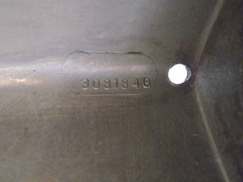 Q4 308184evinrude johnson outboard rear exhaust cover assembly 40 hp
