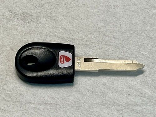 New genuine ducati oem key blank without transmitter 59840183a