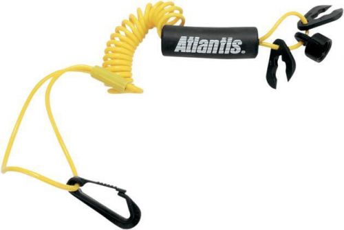 Atlantis multi-end floating lanyard yellow