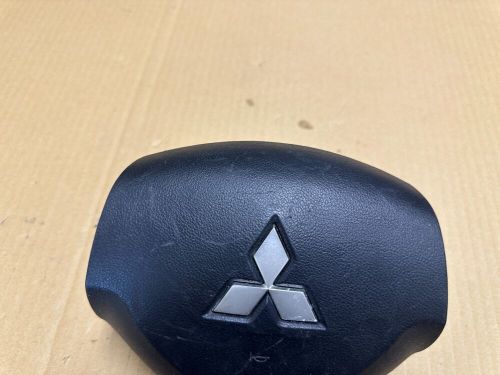 20111 2012 mitsubishi outlander sport left driver wheel air bag black oem