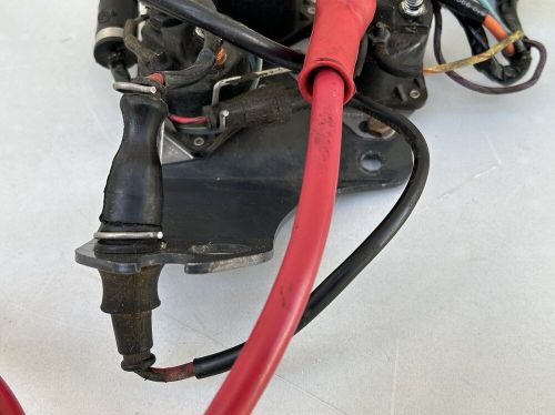 Omc cobra 2.3l ford 4cyl complete engine wiring harness solenoids bracket cable