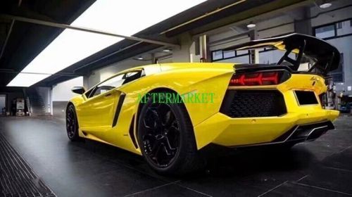 For lamborghini aventador lp700 carbon fiber rear trunk spoiler wing dm style