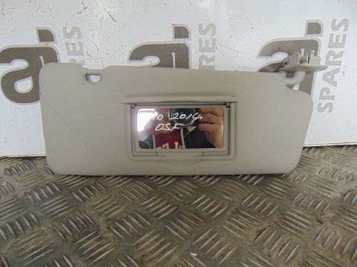 Renault clio 2014 passenger side front sun visor