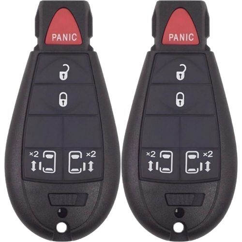 2 for 2012 2013 2014 2015 ram cv key fob replacement keyless remote control new