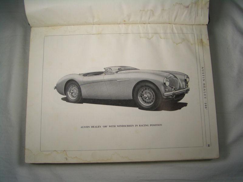 Austin healy workshop manual - factory original healy 100-4, bn1 manual