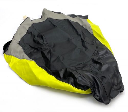 Yamaha, seat cover yellow/black 8ac-f470f-40-00, 18 sidewinder