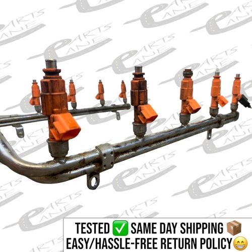 2000-2005 ford excursion 6.8l injection rail w/ injectors oem