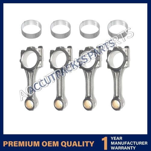 4pcs connecting rod with bearing compatible for kubota d650 engine