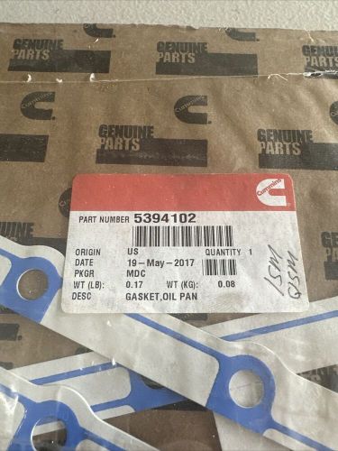 Cummins ism 5394102 oil pan gasket