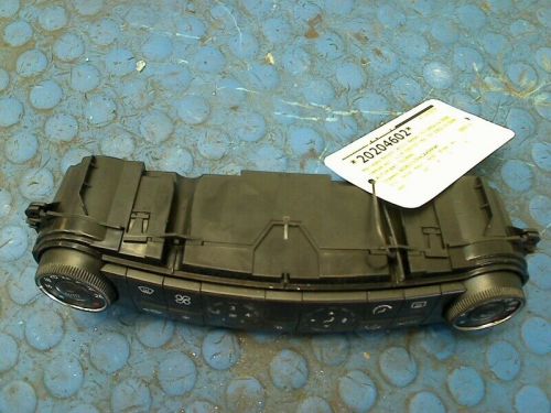 Operating climate control mercedes-benz e (w211) 2003 2118300190-