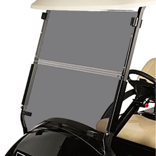 Club car precedent (04-up) tinted fold down 1/4&#034; golf cart windshield us made