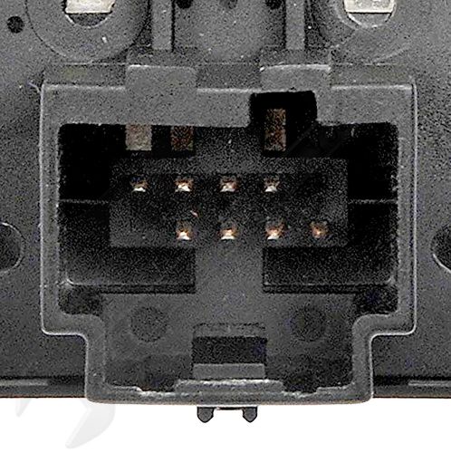 Apdty 138521 power window switch - front left, 2 button replaces 4r3z14529ca