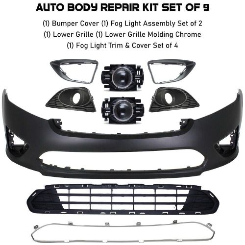 For 2010-2012 ford fusion sedan 4-door front bumper cover fascia paintable kit