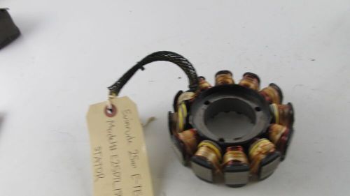 Oem 2009-2012 25hp evinrude e-tec outboard stator 0586918 15hp 30hp