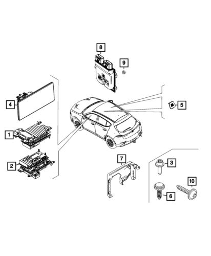 Genuine mopar voltage stability module 68439255aa