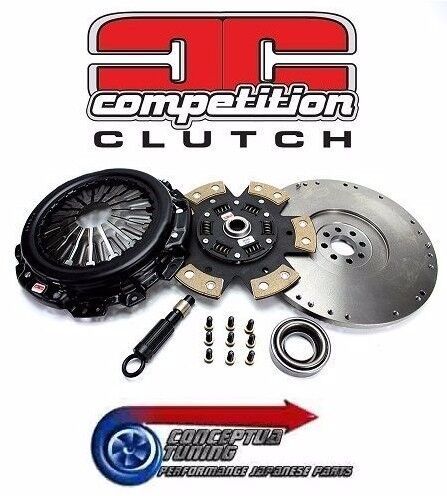 Competition clutch white bunny stage 4 kit + flywheel - s14a 200sx kouki sr20det