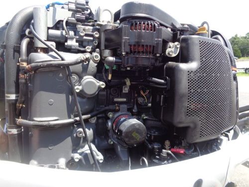 Low hour honda bf150 150 hp 25&#034; outboard 4-stroke boat motor engine 675hrs