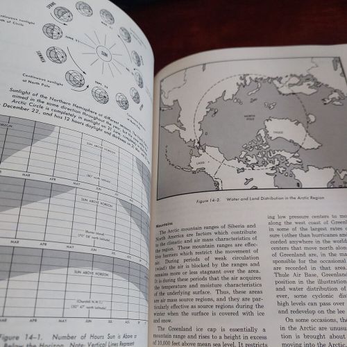 Air force manual 105-5 - weather for aircrews - 1967 book - flying training