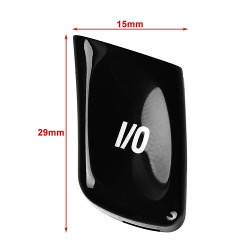 Vo i/o switch button trim car for bmw f chassis 3-series e46 m3 1998-2006 red-