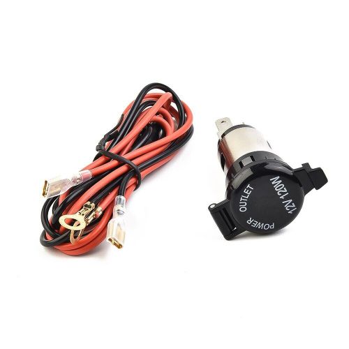 12v car cigarette-lighter charger cable female socket plug connector&amp;adapter new