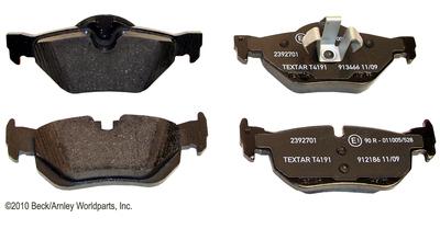 Beck arnley 089-1819 brake pad or shoe, rear-disc brake pad